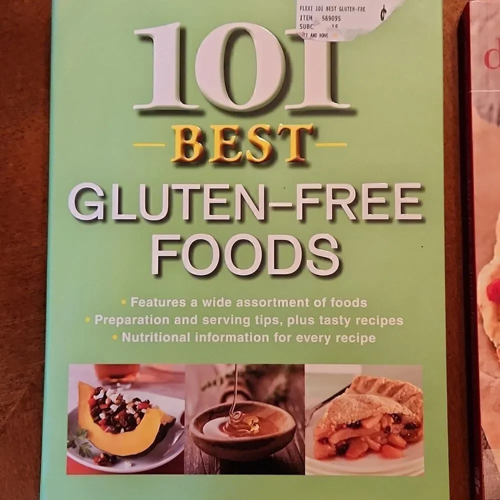 Dairy Free & Gluten Free Cookbook & 101 Best Gluten Free Foods Book Bundle